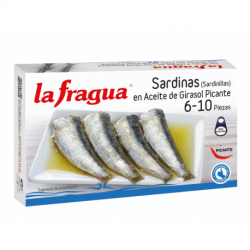 Sardinillas 6-10 en Tomate Picante Lata RR-90
