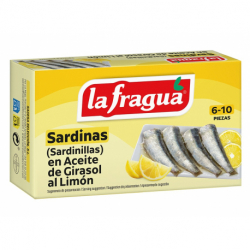 Sardinillas 60-80 en Girasol Lata RO-1000