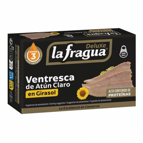 Ventresca de Atún Claro en Girasol Lata RR-120