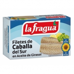 Filetes de Caballa en Girasol Lata RR-90