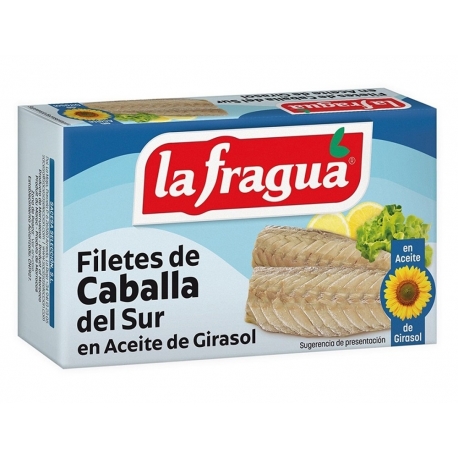 Filetes de Caballa del Sur en Girasol Lata RR-90