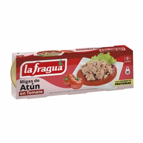 Migas de Atún en Tomate Lata RO-85 *Pack-3*