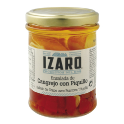 Ensalada de Cangrejo + Piquillo en Aceite Tarro-212