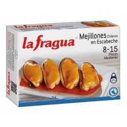 Mejillones 8-15 en Escabeche Lata Dingley-125