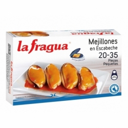 Mejillones 19-35 en Escabeche Lata OL-120