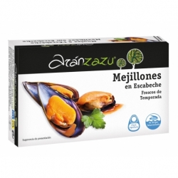 Mejillones 19-35 en Escabeche Lata OL-120