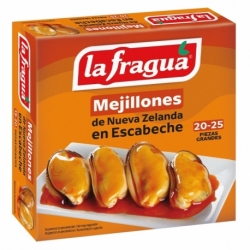 Mejillones 20-25 en Escabeche Lata RO-550