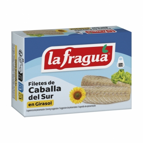 Filetes de Caballa del Sur en Girasol Lata RR-125