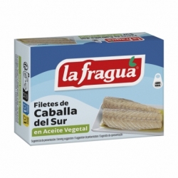 Filetes de Caballa del Sur en Aceite Lata RR-125