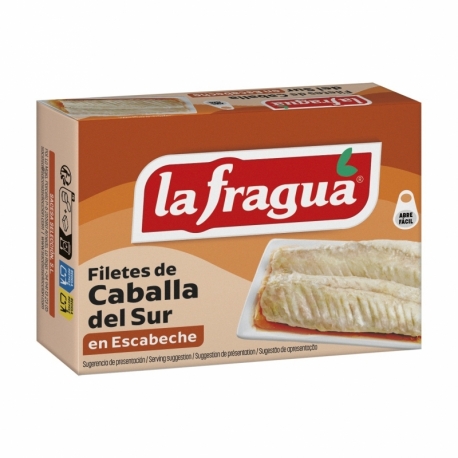Filetes de Caballa del Sur en Escabeche Lata RR-125