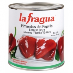 Pimiento Piquillo Entero 80-100 Extra Lata 3 kg