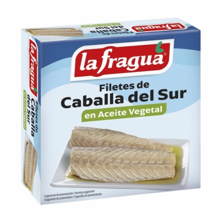 Filetes de Caballa del Sur en Aceite Lata RO-550