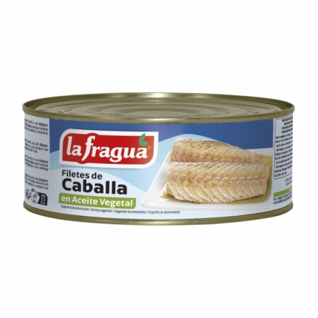 Filetes de Caballa en Aceite Lata RO-900