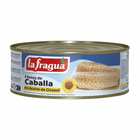 Filetes de Caballa en Girasol Lata RO-900