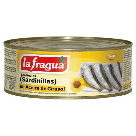 Sardinillas 70-90 en Girasol Lata RO-900