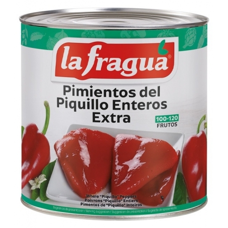 Pimiento Piquillo Entero 100-120 Extra Lata 3 kg