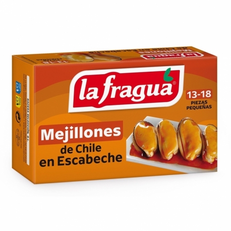 Mejillones 13-18 en Escabeche Lata OL-120