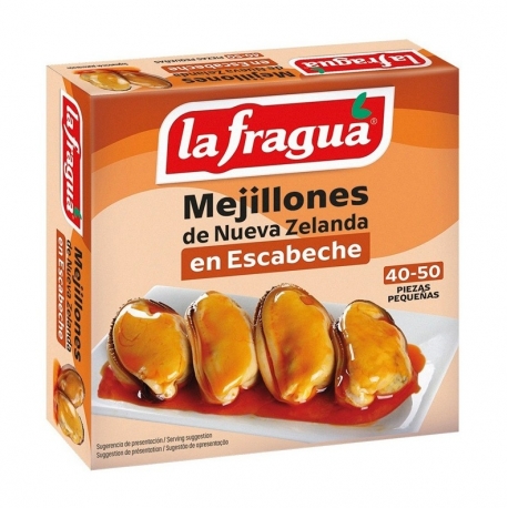 Mejillones 40-60 en Escabeche Lata RO-550