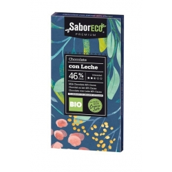 Almendra con Chocolate Leche 46% y Café BIO 80 g