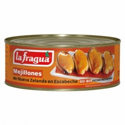Mejillones 60-80 en Escabeche Lata RO-900