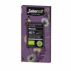 Almendra con Chocolate Blanco 30% Sal Rosa BIO 80 g