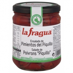 Pimiento Piquillo en Tiras con Cebolla Tarro-460