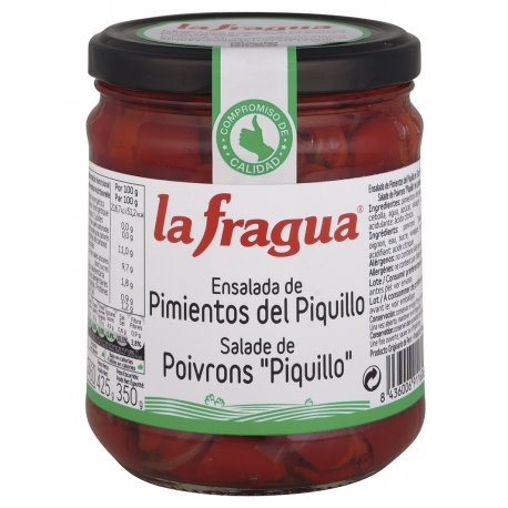 Pimiento Piquillo en Tiras con Cebolla Tarro-460
