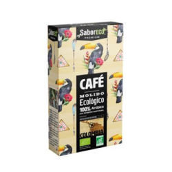 Café Molido Colombia BIO Caja 250 g al Vacío