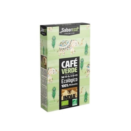Café Molido Verde BIO Caja 350 g al Vacío