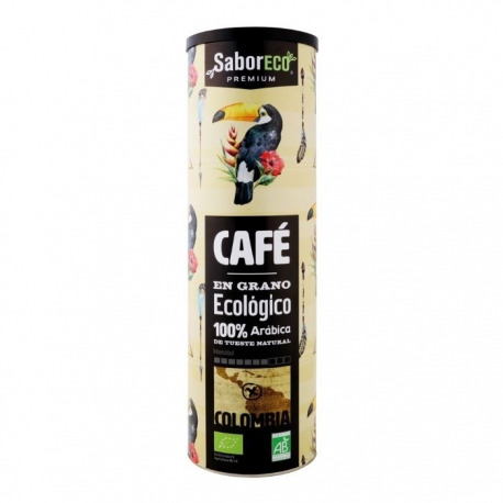 Café en Grano Colombia BIO Cilindro 250 g