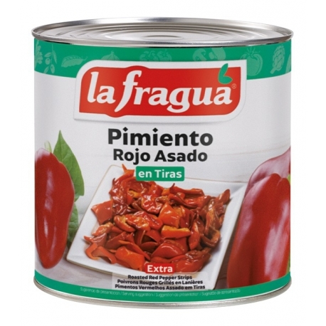 Pimiento Morrón Tiras Asadas Extra Lata 3 kg
