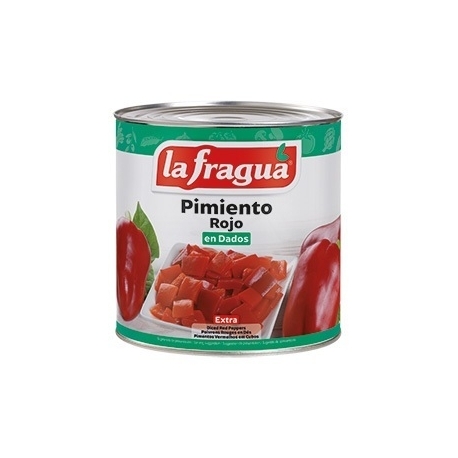 Pimiento Morrón Dados Extra Lata 3 kg