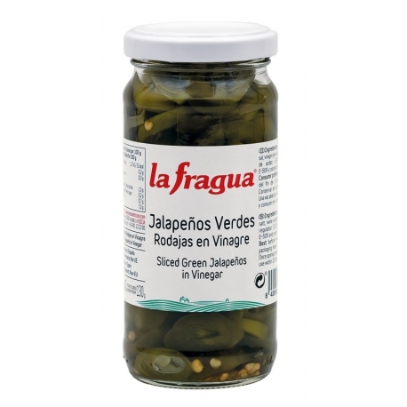 Jalapeños Verdes en Rodajas Tarro-244