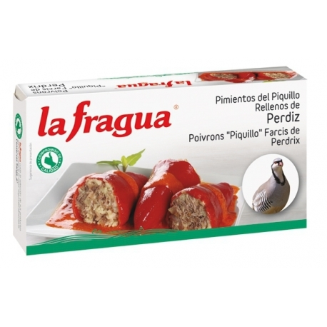 Pimientos Rellenos de Perdiz Lata 1/4 kg
