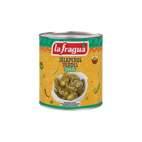 Jalapeños Verdes en Rodajas Lata 3 kg (A10)