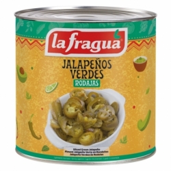 Jalapeños Verdes en Rodajas Lata 3 kg (A10)