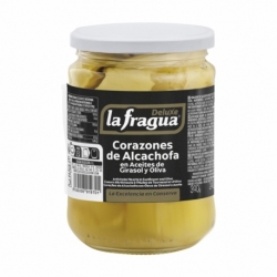 Alcachofa Entera 10-12 en Girasol y Oliva Tarro-445