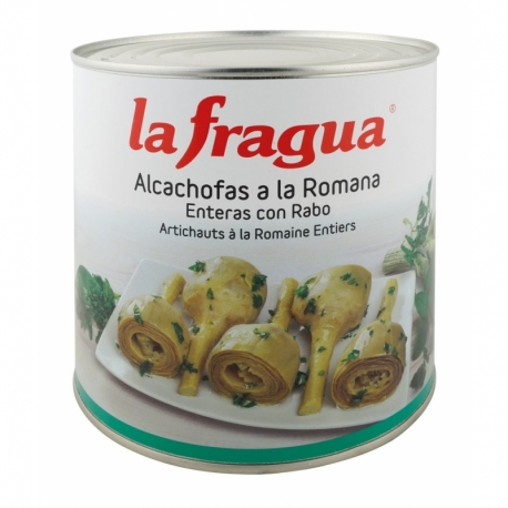 Alcachofa La Romana Entera con Rabo I Lata 3 kg