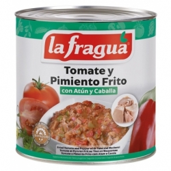 Tomate y Pimiento Frito con Atún y Caballa Lata 3 kg