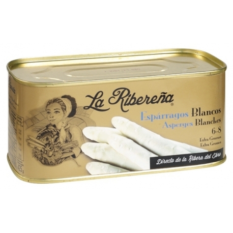 Espárragos 6-8 I Lata 1 kg Bajo