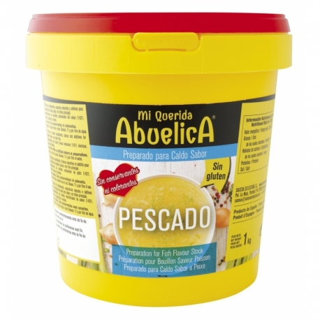 Preparado para Caldo Sabor Pescado Bote 1 kg