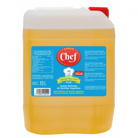 Aceite Freidora Doble Rendimiento Plus Garrafa 10 L