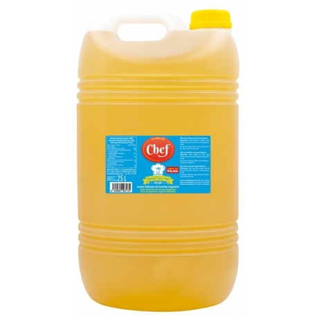 Aceite Freidora Doble Rendimiento Plus Garrafa 25 L