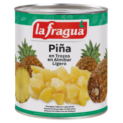 Piña en Almíbar Ligero en Trozos (Tidbits) 3kg (A10)