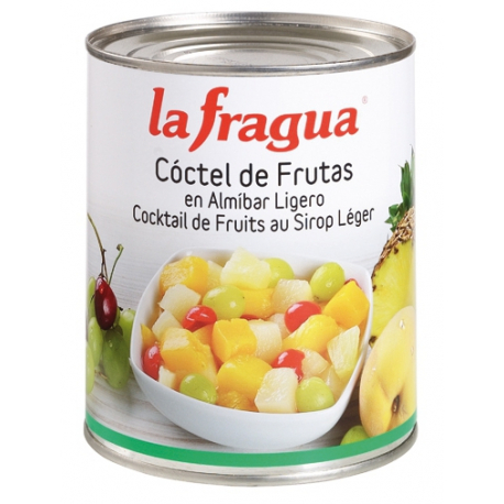 Cóctel 5 Frutas en Almíbar Ligero I Lata 1 kg