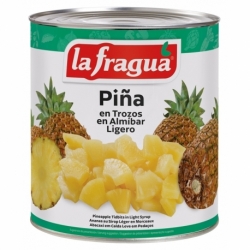 Piña en su Jugo Rodajas 8-10 Lata 1 kg