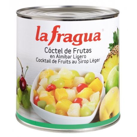 Cóctel 5 Frutas en Almíbar Ligero I Lata 3 kg