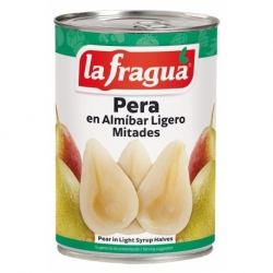 Pera en Almíbar Ligero Mitades 3-5 I Lata 1/2 kg