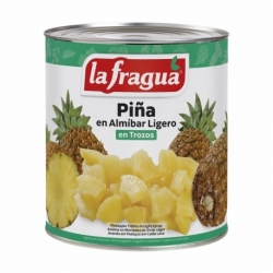 Piña en Almíbar Ligero en Trozos (Tidbits) 3kg (A10)