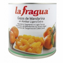 Gajos de Mandarina en Almíbar Ligero Extra Lata 3 kg